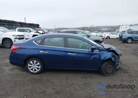 2017 Nissan Sentra Sv из США, поврежденный, VIN 3N1AB7AP3HY360595